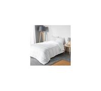 Couette d'Hiver 240x260 cm Chaude Douce et Antibactérien 400GSM pour Lit 2 Personne-coloris blanc - -