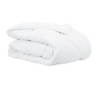 Couette d'hiver blanche, 260 x 220 x 3 cm, polyester, respirante, garnissage en microfibre, lavable, idéale comme couette d'hiver, isolation thermique, pour des nuits froides confortables