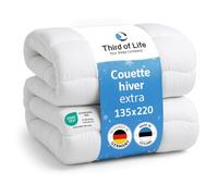 Couette d'hiver DORMUS 135x220, chaude pour nuits très froides, épaisse | Oeko-Tex 100, lavable en machine à 60°C, couette respirante et douce, couette premium parfaite pour votre lit