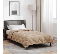Couette d'hiver - VIDAXL - Duvet d'hiver - 220 x 155 cm - Microfibre 100% polyester - Matelassé, hypoallergénique
