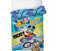 Couette - DISNEY - Mickey, Donald, Pluto - 140x200 cm - Polyester - Tempérée
