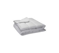 Couette en fibre hypoallergénique et antiacariens, automne/hiver, 300 g/m². Très doux. 220x220 cm Home