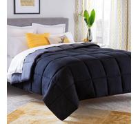 Couette en microfibre Unyqoos® pour les 4 saisons – ultra-fine, réversible, garnissage de 300 g, matelassage en losanges, lavable en machine, adaptée aux personnes allergiques