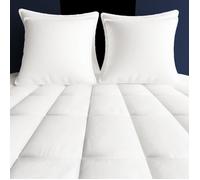 Couette en plumes et duvet d'hiver - MEE - 200x220 cm - Chaude - Blanc
