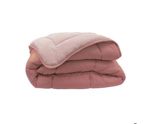 Couette enfant bicolore Rose Blush 75x120 cm