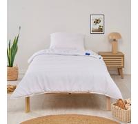 Couette Enfant Été Légère Anti-acariens Blanc 140X200