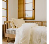 Couette Enfant Maui Enveloppe Coton Bio 4 Saisons Blanc 140X200