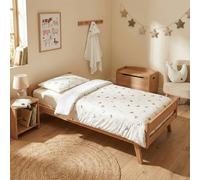 Couette Et Oreiller Enfant - Prêt À Dormir Gallina Écru ? Motif Poules Champêtre 100X140