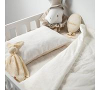 Couette Et Oreiller - Prêt À Dormir En Lin Beige 100X140