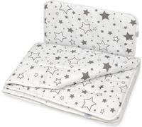 Couette et taie d'oreiller 135x100+40x60 étoiles