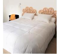 Couette Été - CASTEX COUETTES NATURELLES - 240x220 cm - Duvet d'Oie - Légère - Blanc