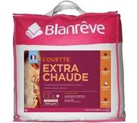 Blanrêve Couette extra chaude microfibre 220 x 240 cm Blanc