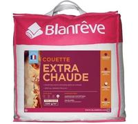 Couette Extra Chaude Microfibre - BLANREVE - 220 x 240 cm - Blanc