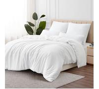Couette - FRANÇAIS - 220x240cm - 2 Personnes - Blanche Double Face - Anti Acariens