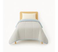 Couette Gris Clair/Bleu Clair - Légère - 1 personne - 140x200 - 13241-5