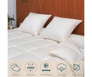 Couette Hiver - 90% Duvet d'Oie - 260x240 cm
