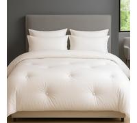 Couette Hiver Super Chaude 500g/m² Fibres Creuses - Fabrication française | Garnissage synthétique • Spéciale hiver • Isolation thermique • Enveloppe 100% percale de coton • Pour lit King size