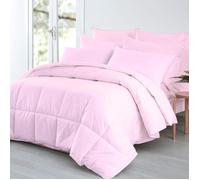 Couette - HOMEROKK PARIS - 140 x 200 cm - 100% Microfibre - 450 g/m² - Rose Pale