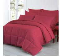 Couette - HOMEROKK PARIS - 140 x 200 cm - Rouge - 100% Microfibre - 450 g/m²