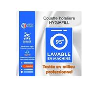 Couette Hotelière Hygiafill 220 x 240 cm pour lit 2 places 140 x 190 cm à 160 x 200 cm