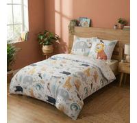 Couette imprimée 220x240 cm + 2 taies Coton Savannah