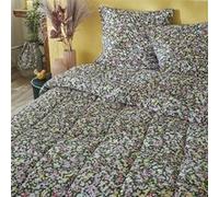 Couette Imprimée Floral 240x220 cm + 2 Taies d'oreiller 60x60 cm - ISIA -