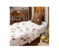 Couette Imprimée Lapin 240x220 cm + 2 Taies d'oreiller 60x60 cm - BUNNY -