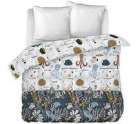 AltoBuy Nemo - Couette Imprimée Motifs Océan 240x220 cm + 2 Taies d'oreiller 60x60 cm