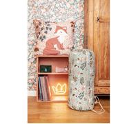 Couette imprimée réversible 240 x 220 cm + 2 taies d’oreiller 60 x 60 cm - Coton - Imprimé Tamia
