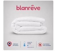 Blanrêve Couette légère 200 g/m² anti-acariens 240 x 220 cm Blanc
