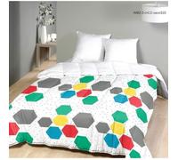 Couette légère Gamettes / Non tissé blanc - 1 ou 2 personnes 200 x 200 - MORTREUX