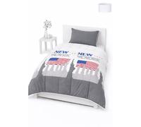 Couette Légère New York Gris - 140x200 - 12965-20