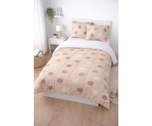Couette légère Pois / Non tissé blanc - 1 ou 2 personnes 200 x 200 - MORTREUX