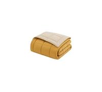 Couette légère réversible TOISON D'OR Microfibre 200 g/m² 140x200 cm Miel & Galet