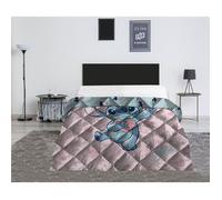 Aymax Couette Lilo et Stitch imprimée 240 x 220 cm 100% polyester réversible