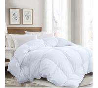 Couette - SAMPUR - Luxe Plume - 240x260 cm - 100% Plumes Naturelles - 500g/m2