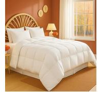 Couette - SAMPUR - Luxe Plume - 240x260cm - 100% Plumes Naturelles - 200g/m2 - Lavable en machine