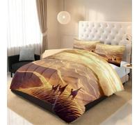 Couette Sans Housse 140x200 Désert Coucher De Soleil Couette Imprimée