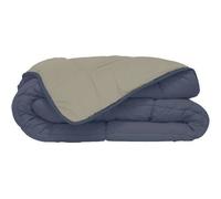 Couette Sans Housse Lavable Zelesta Easybed - Bleu & Mastic - 140x200 Cm Bleu & Mastic