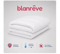 Couette Tempérée 300 gr/m² - BLANREVE - Anti-Acariens - 140 x 200 cm - Blanc