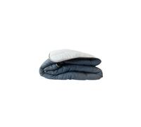 Couette tempérée BICOLORE en fibres recy s 350gr/m2 240x260 BOBOCHIC 240x260 Gris