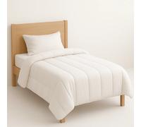 Couette Tempérée Blanche Polycoton - 1 personne - 140x200 - 16071