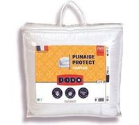 couette tempérée dodo 240x260 cm - 2 personnes - protection anti punaise, anti acarien - 300g/m² - blanc - fabriqué en france Blanc G