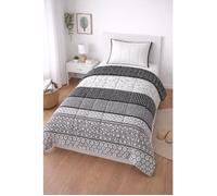 Couette tempérée LMG5/Uni gris Clair - 1 personne 140 x 200 - MI SAISON - MORTREUX