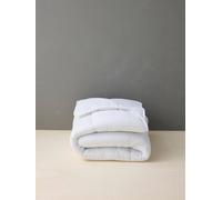 Couette tempérée microfibre toucher doux blanc 240X220