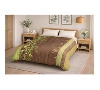 Couette Tempérée - MORTREUX - Jungle - 200 x 200 cm - 400 g/m² - Lavable à 40°