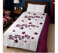 Couette tempérée - MORTREUX - Scotland - 200 x 200 cm - Microfibre imprimée - 300 gr/m²