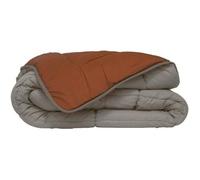 Couette - Toison d'Or - Cocoon - Hiver - Microfibre - 220x240 cm - Orange/Marron