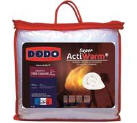 DODO Couette Super ACTIWARM Très chaude 450 g/m² 220 x 240 cm Blanc