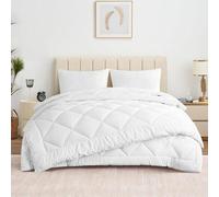 Couette Unyqoos® 4 saisons – ensemble 2 pièces adaptable, 200 x 220 cm, microfibre, garnissage de 150/300 g/m², avec système de fixation par boutons-pression